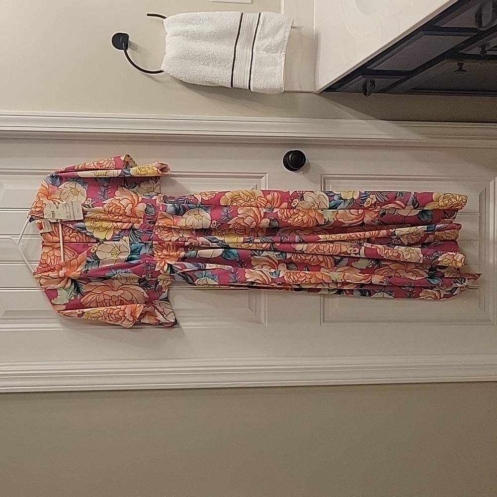 Anthropologie Farm Rio Floral Jumpsuit, XS